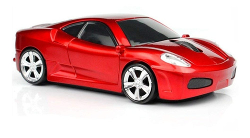 Imagen 1 de 5 de Mouse Gamer Mgbeauty Carro Deportivo 1600dpi Inalámbrico -ro