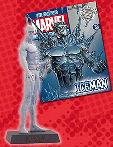 Figura De Plomo Marvel Eaglemoss Iceman X-men (Usado)