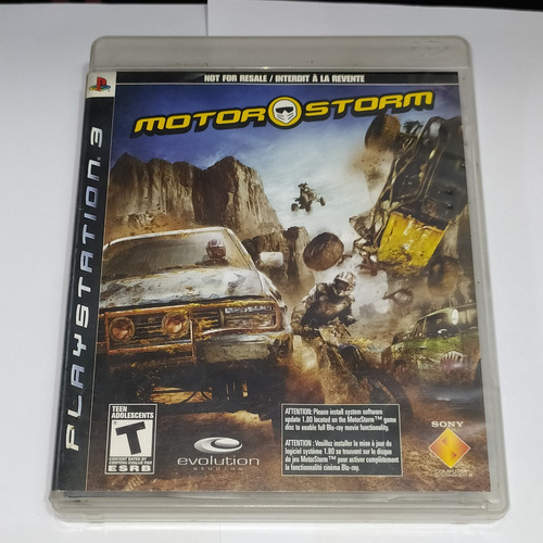 Motor Storm Ps3 En Buenas Condiciones Garantizado 