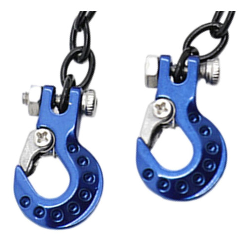 Cadena De Remolque Cnc Con Gancho De Remolque Universal Azul