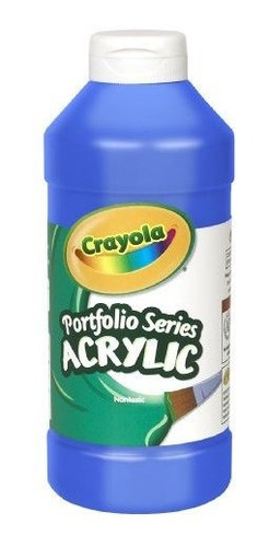 Pintura Acrílica Crayola, Azul Morado, 16oz