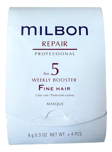 Milbon Reparacion No. 5 Refuerzo Semanal Para Mascarilla De