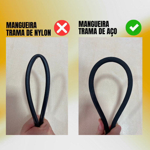 Mangueira Karcher Compacta 7m Alta Pressão Reforçada Em Aço