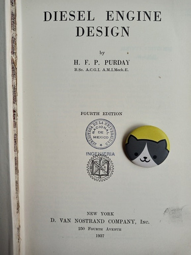 Libro Diesel Engine Design Herbert Frank Percy Purday 116m3