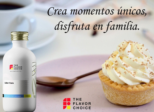 Saborizante De Nata 900 Ml The Flavor Choice