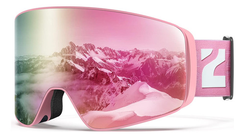 Gafas De Esquí, X12 100% Otg Gafas De Nieve Desmontables Par