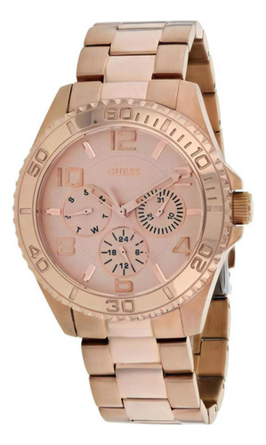 Reloj Guess W0231l4 Dama Color de la correa Oro rosa Color del bisel Oro rosa Color del fondo Cobre