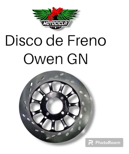 Disco De Freno Moto Owen Gn