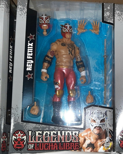 Figura Rey Fenix Boss Fight No Aew Wwe No Mattel Lucha Libre