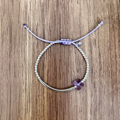 Pulsera Mariposa Swarovski Rosa Y Plata .925 Agálea Joyería