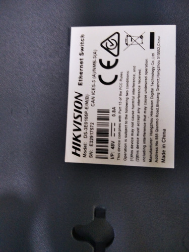 Imagen 5 de 8 de Switch Hikvision 4 Puertos 10/100m Poe Ds-3e0105p-em Red