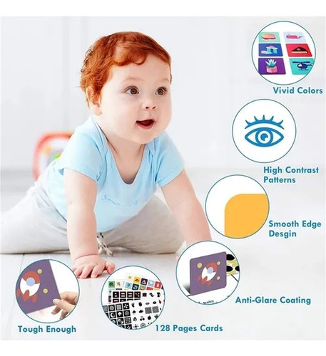 Tarjeta De Juguete Montessori Toys Para Recién Nacidos En Bl
