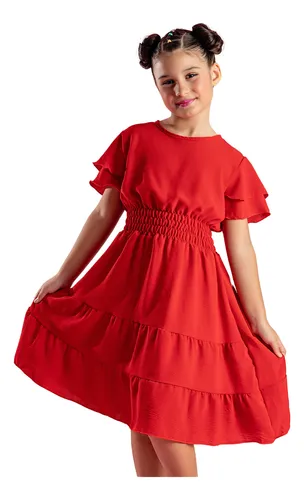 Vestido de prenda cheap infantil mercado livre