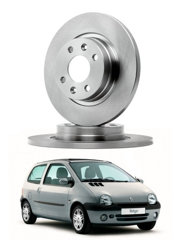 Par Disco Freno Delantero Renault Twingo 1998 2000