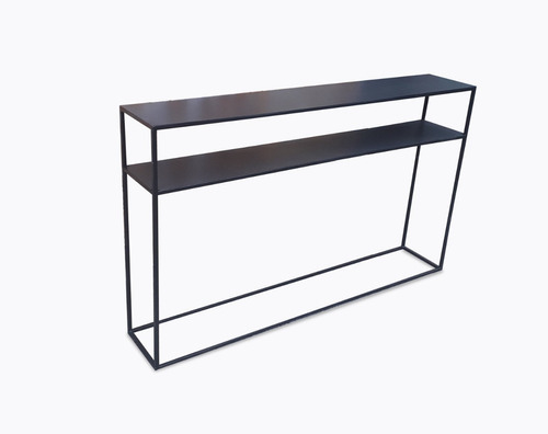 Consola Credenza Metalica Con Repisa