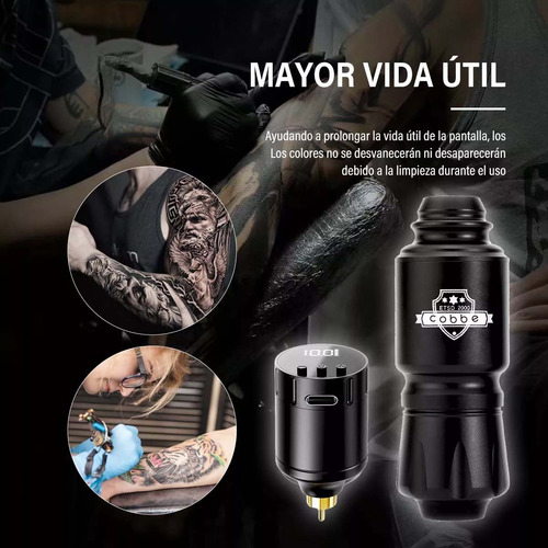 Kit De Tatuaje Completo Profesional De Alta Calidad. Kit De Tatuaje Profesional Marca Cobbe. Kits De Tatuajes Para Principiantes Versus Kits De Tatuajes Profesionales