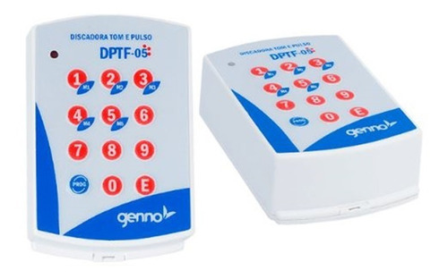 Discadora Universal Dptf-05 Pt Genno Para Alarmes E Cerca