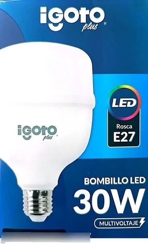 Bombillo Led 30w Multivoltaje Igoto