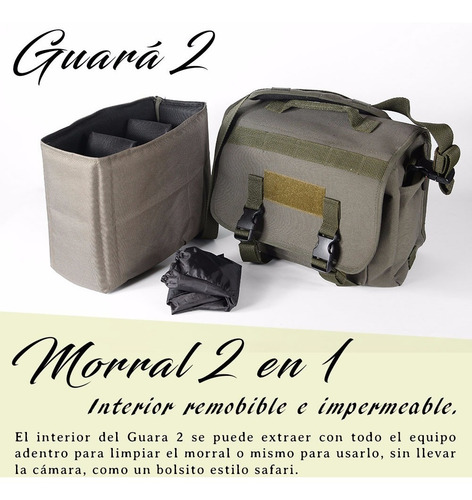 Guara 2 - Morral Multitac Para Camaras Reflex Y Mirrorless