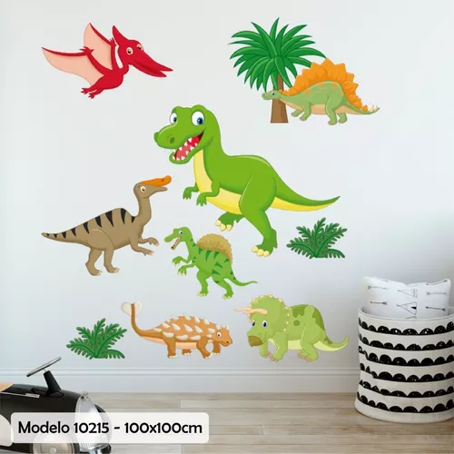 Vinilo Decorativo Infantil Pack Dinosaurios Animales M10215