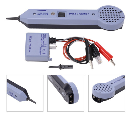 Kit De Probador Rastreo Cable Tester Tracer Alambre Toner