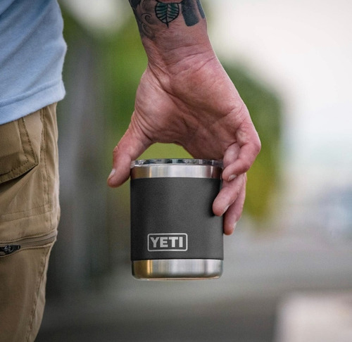 Vaso Yeti 10oz Lowball 295ml Térmico Black 10oz Lowball