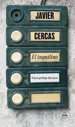 El Inquilino, De Cercas, Javier. Editorial Random House, Tapa Blanda En Español