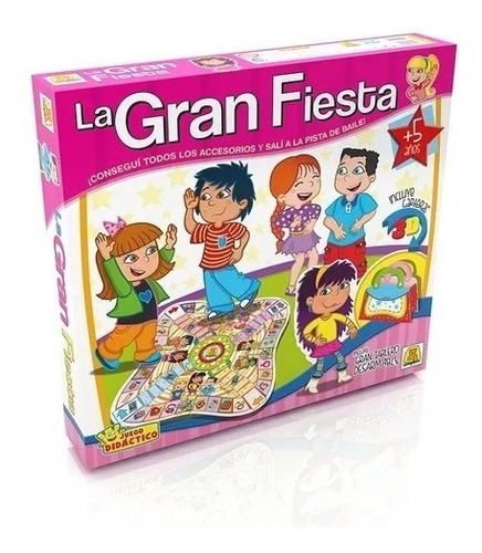 La Gran Fiesta Juego De Mesa Didactico Educativo Implas 421