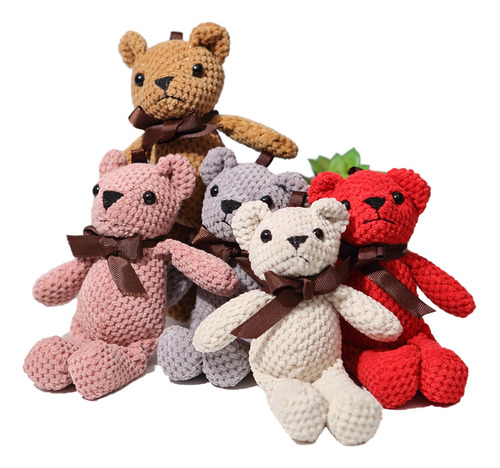 Peluches Mayoreo 5 Pzas Osos De Peluche Pelucheria Pendiente