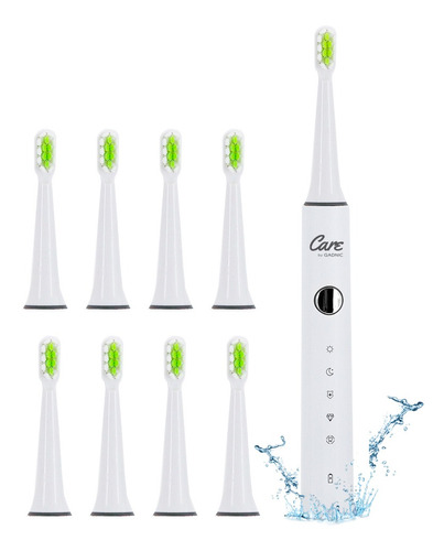 Imagen 1 de 8 de Cepillo Dental Electrico Recargable Gadnic + Base De Carga