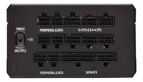 Fonte De Alimentação Corsair Hx Series Hx1000 1000w 80+ Plat