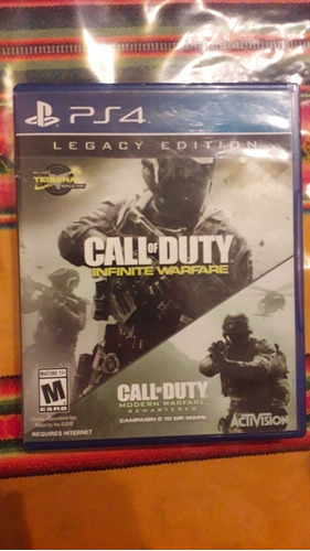 Call Of Duty Infinite Warfare - Cod Moder Warfar Ps4 Fisico 