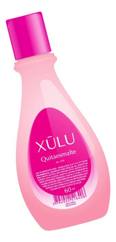 Quitaesmalte Para Uñas Xúlu 60cc Z570