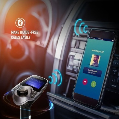 Imagem 5 de 10 de Conector Veicular Bluetooth Celular Mp3 1a. Linha