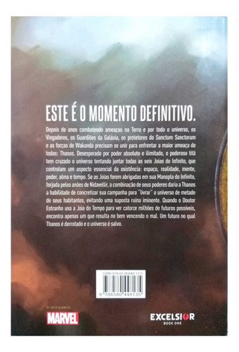 Livro Físico Marvel Avengers Os Vingadores O Destino Chega Liza Palmer