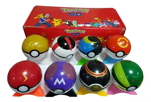 Kit 50 Pokebolas C/1 Pokemon Aleatório Em Cada Brinde Vendin