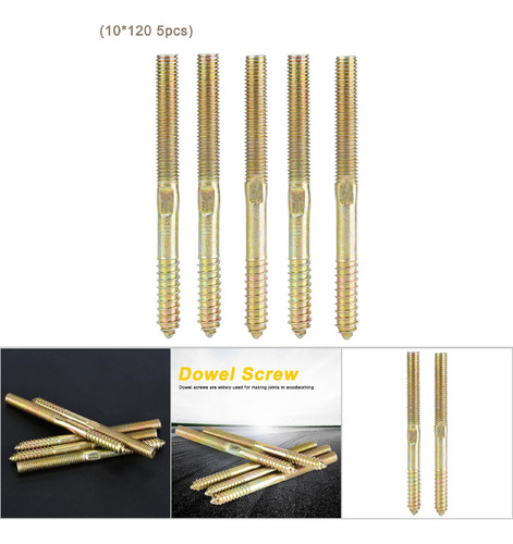 Conector Para Muebles Con Tornillo De Clavija Para Carpinter