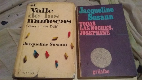 Jacqueline Susann - Lote X 2 Libros (m)
