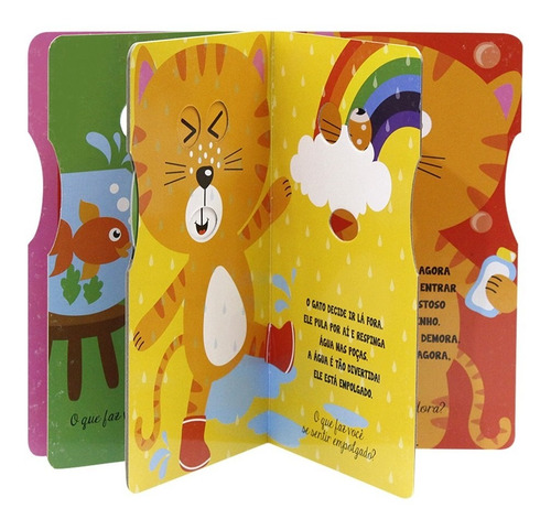 Imagem 5 de 7 de Livro Gire O Disco! Gato Toma Um Banho - Edit. Todo Livro