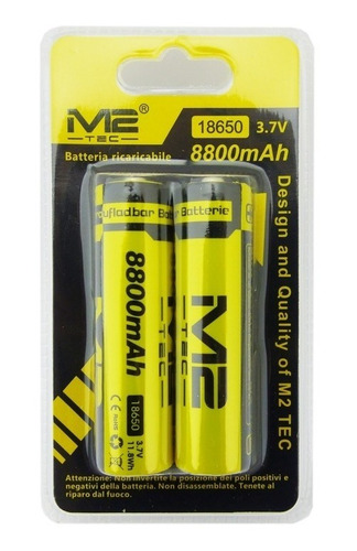 Pila X2 Recargable M-2 3.7 Volt / 8800 Mah