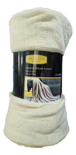 Manta Polar 1 Plaza Fleece 127x152 Cm Selecta Varios Colores