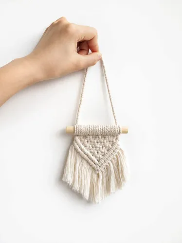 Macrame Conjunto Colgante De Pared De Ornamentos Lindo...