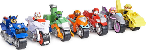 Moto Pups Rockys Deluxe Paw Patrol Pull Back Motocicleta