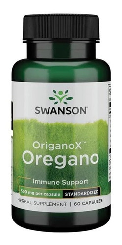 Orégano Extra Concentrado 60 Caps 500mg De Swanson