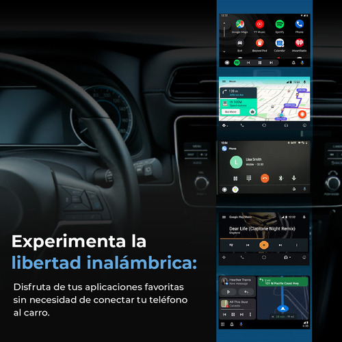 Adaptador Wireless Para Android Auto Nano Autosky Aaac-1