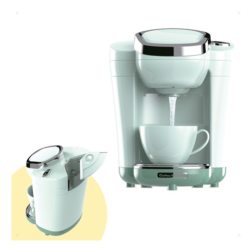 Mini Cozinha Cafeteira De Brinquedo Com Som Luz Lkc989 Fenix Cor Verde