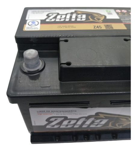 Bateria Zetta 12x45 Ford Fiesta 1.6 One Max Ambiente Plus