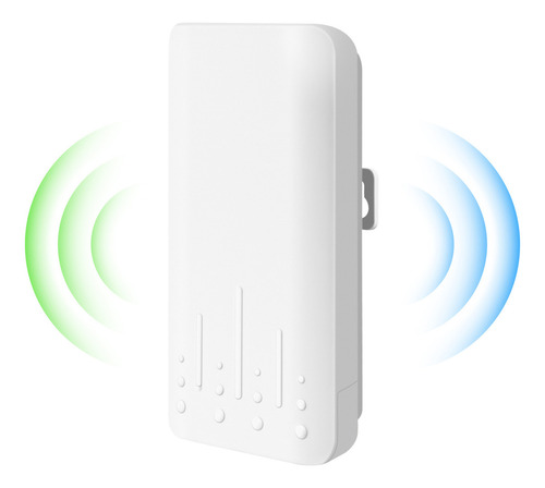 Repetidor Wifi Inalámbrico Para Exteriores, Extensor Wifi,amplificador Wlan Resistente A La Intemperie Para Exteriores, Ip65 A Prueba De Lluvia Y Polvo, 300 Mbit/s,temperatura De Trabajo -40°c A 70°c