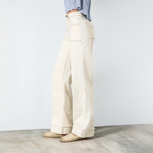 Pantalón Straight Slim Sun R Mujer Raindoor