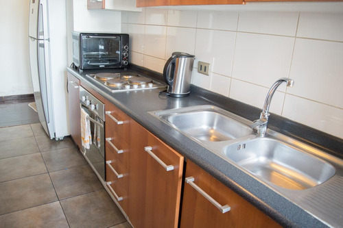 Arriendo Depto Amoblado 3 Hab + 2 Baños - Santa Maria (2980)